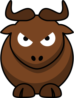 Cartoon Gnu Wrath Icon sets