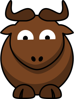 Cartoon Gnu Glee Icon sets