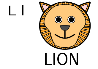 L for Lion Icon sets